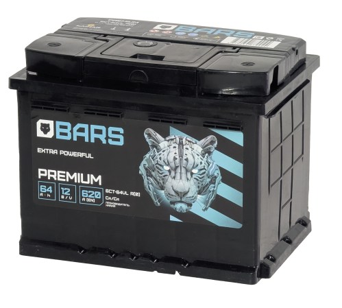 Аккумулятор BARS Premium 64 R